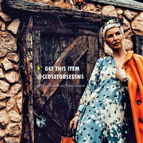 ZARA Floral Print Dress - Picture 11 of 16